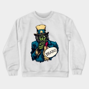 Brains Crewneck Sweatshirt